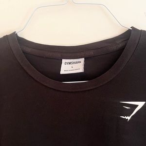 Gymshark black tee size large